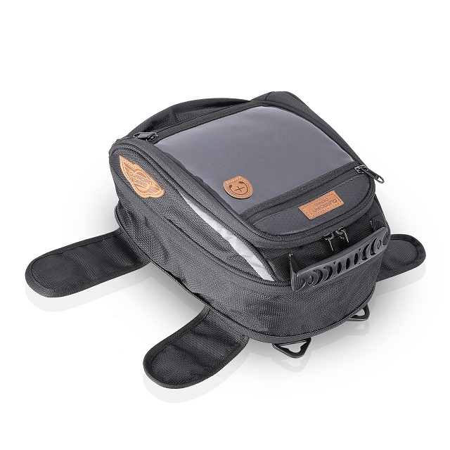 Guardian Gears Jaws Magnetic Tank Bag For Bike with Rain Cover Tank Bag For Bike