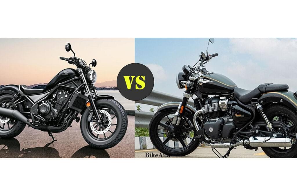 Honda Rebel 500 vs Royal Enfield Super Meteor 650