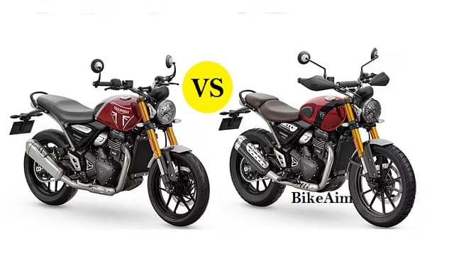Triumph Speed 400 vs Triumph Scrambler 400 X - 2025 Triumph Speed 400 vs Triumph Scrambler 400